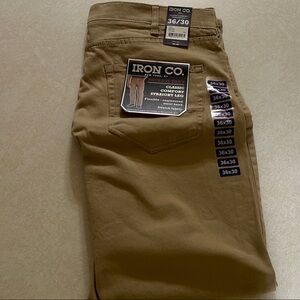 Iron Co Classic Khaki Chinos for Men